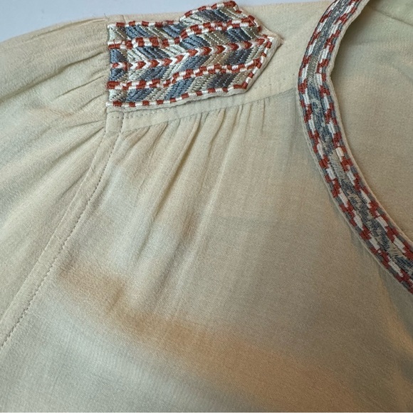 Etoile Isabel Marant Embroidered Pocket Blouse - Picture 4 of 7